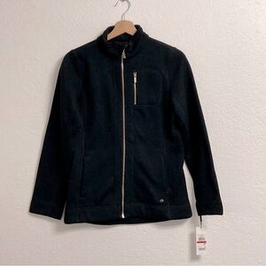 NWT Calvin Klein Black Full Zip Jacket, Size XS